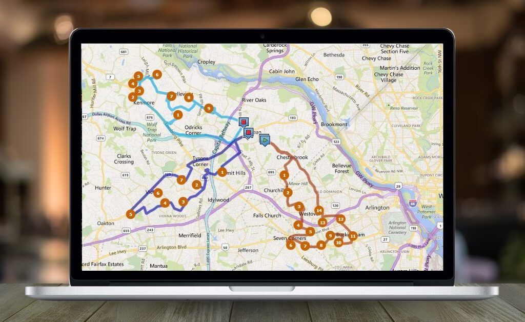 Route optimization Sustainable delivery